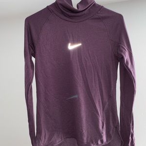 Purple long sleeve Nike turtleneck